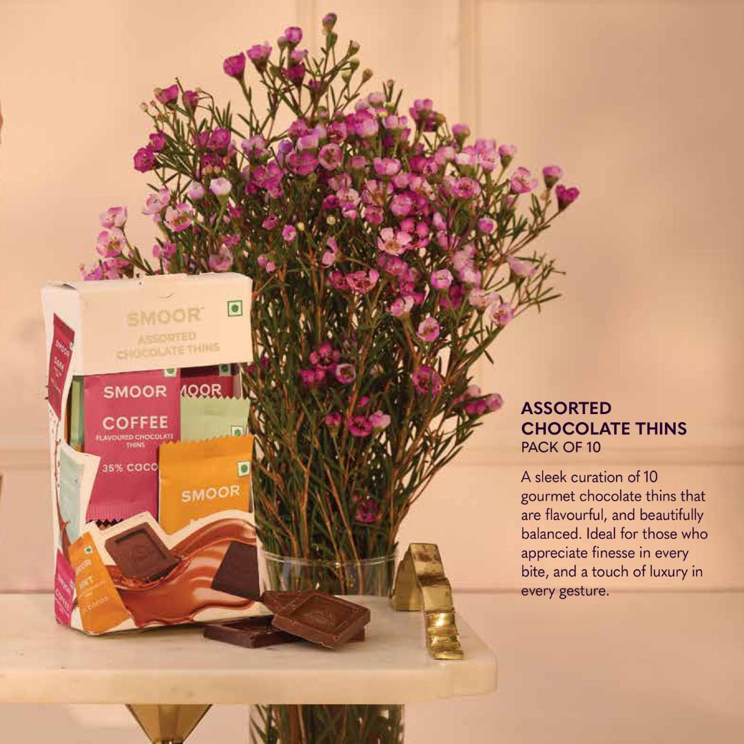 Assorted Chocolate Thins for Premium Corporate Gifting